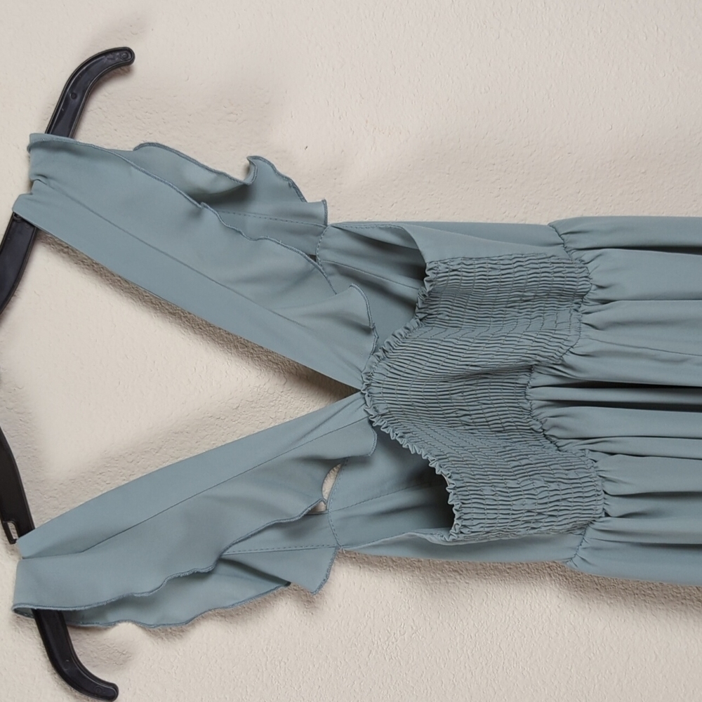 Show Me Your MuMu Maxi Dress in Sage - Picture 4 of 15